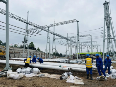 電亮千億光伏路 樂山南500千伏輸變電工程建設(shè)護(hù)航“中國(guó)綠色硅谷”